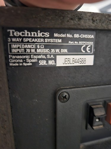 Technics ch530a way - technics, 3-way