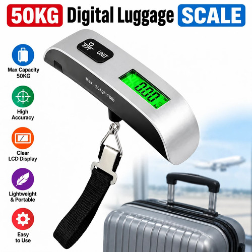 50kg digital luggage scale - digital,