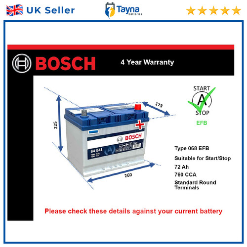 Efb battery fits honda odyssey - efb,