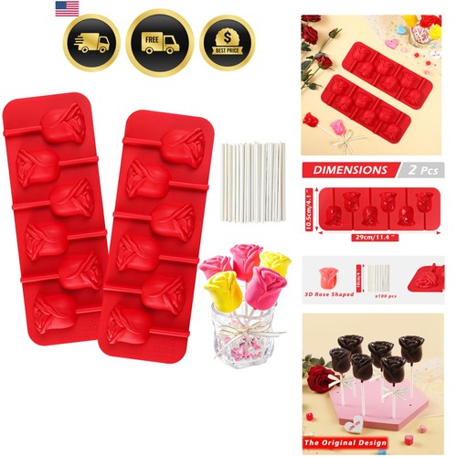 The rose lollipop - 3d,