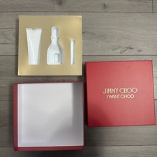 Jimmy Choo I Want Choo Gift Box Luxury Red/Gold Perfume Empty Birthday Present