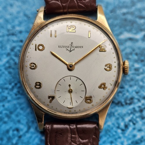 Vintage solid gold ulysse - 9k,