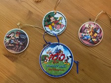 Disney Medallions Christmas Tree Decorations Inc. 100years Disney World