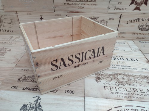 Wooden wine box crate - wine,