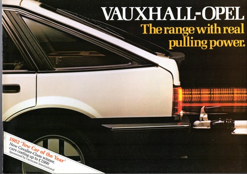Vauxhall opel towing - opel, uk