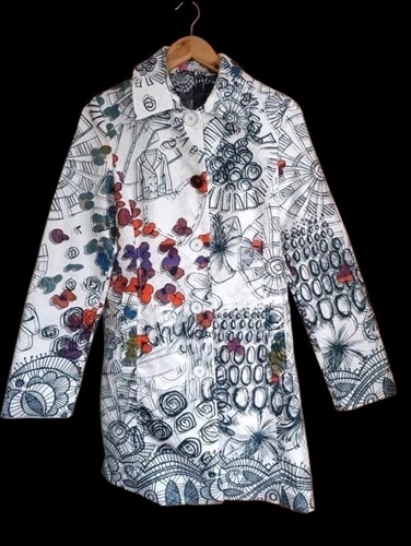 Desigual white floral - white,
