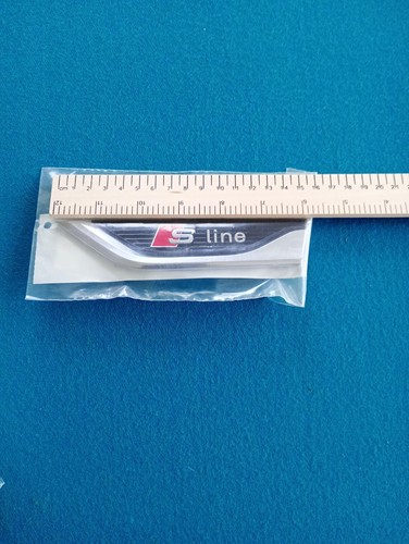 Audi line car badge - line,