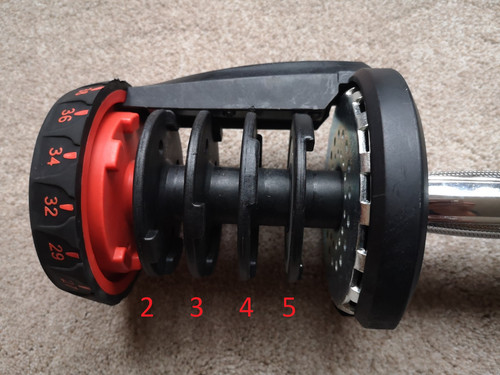 Bowflex selecttech 1090 disc - 1090,