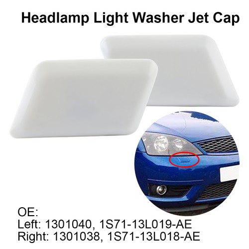 Pair headlight washer - washer, cover
