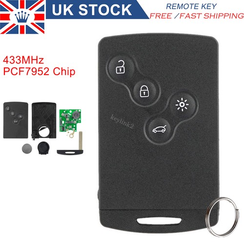 For renault button - 4, remote