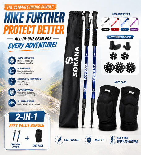 1pair telescopic walking - telescopic,