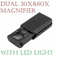 30X/60X Magnifier LED Light