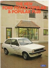 Ford Fiesta Popular & Popular