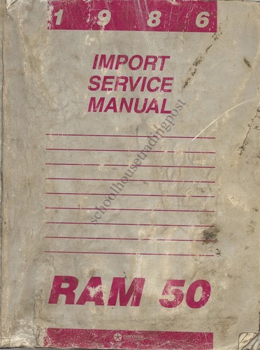Chrysler dodge 1986 dealer - dodge,