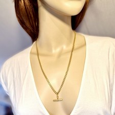 Source T-bar Pendant Necklace