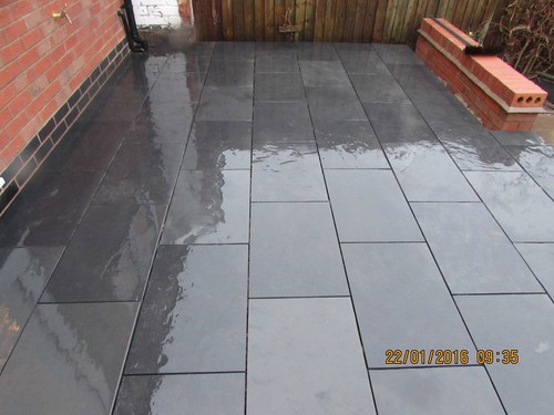 Slate paving slabs - slabs, patio