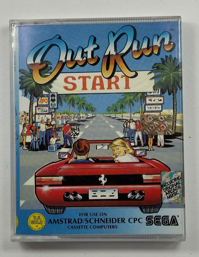 Out run amstrad cpc - run,