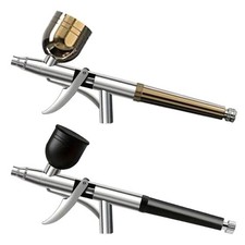 Double Action Airbrush Kit Stainless Steel Sprays Guns For Painting Nail Art