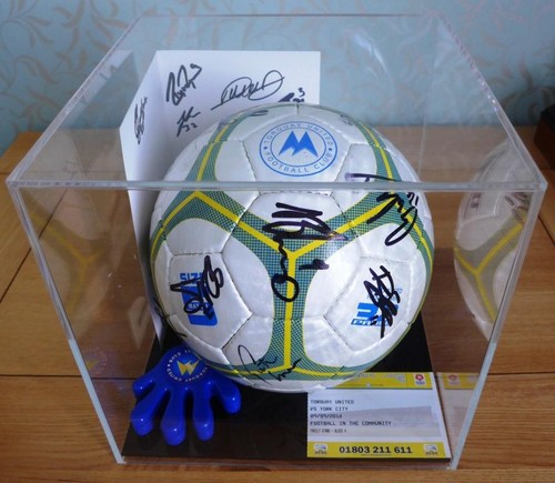 Clear acrylic football - acrylic,