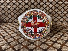 WBC UNION CHAMPION TITLE BELT/WBC BELT WITH BRASS PLATES 3D/WBC WHITE STRAP BELT