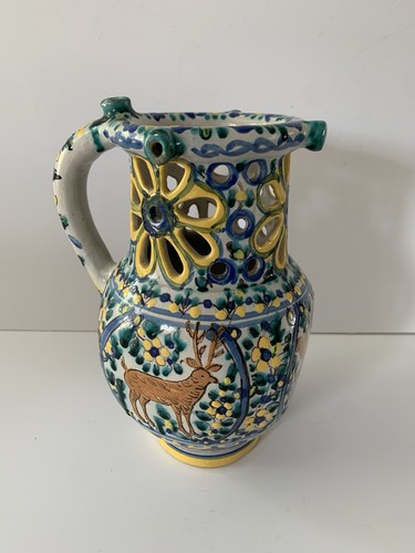 19th century majolica puzzle - majolica,