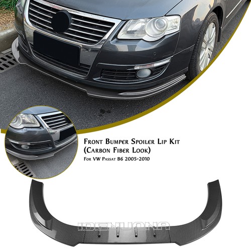 Carbon look front bumper - look,