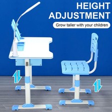 Kids Desk and Chair Set Height