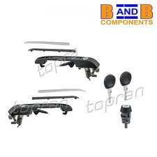 VW DOOR HANDLES LOCK SET GOLF