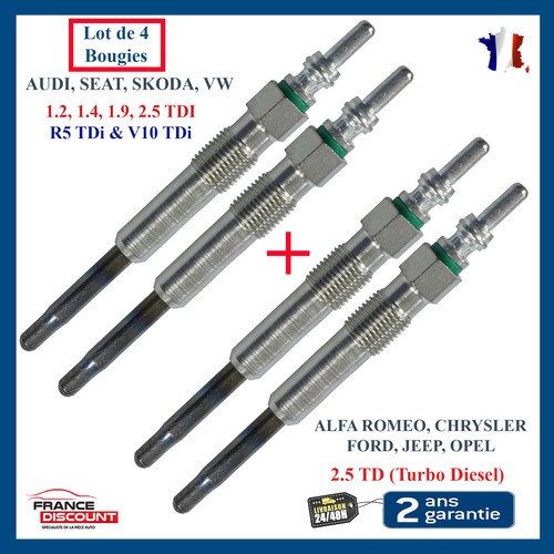 Glow plug roomster bora - 4,