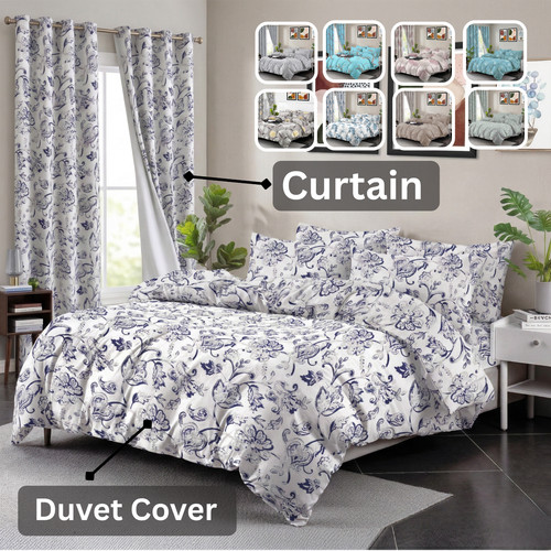 Printed blackout curtains - printed,