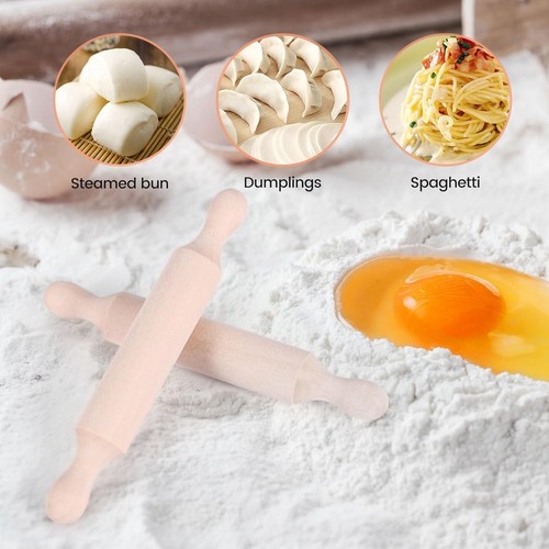 Wooden mini dough roller 6 - mini,