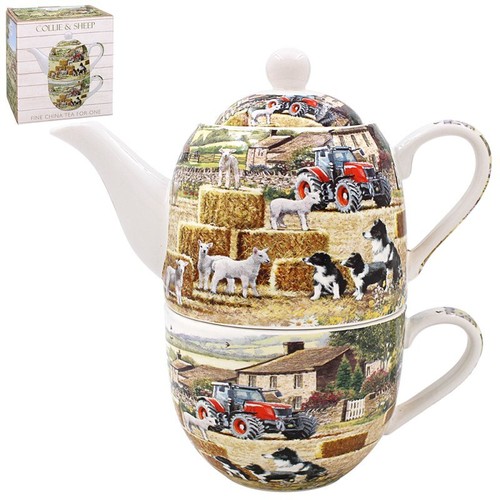 Tea for one collie sheep - for,