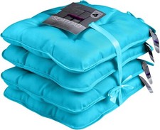 4x Seat Cushions Chair Pads-