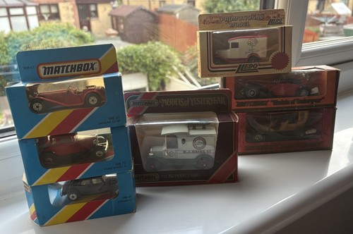 Lot vintage matchbox - 7x,