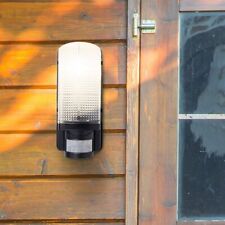 Outdoor Bulkhead Security PIR Motion Sensor Light Garden Wall Mounting Lantern