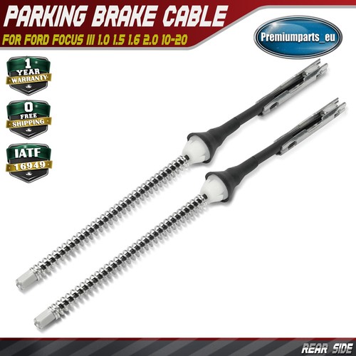 Handbrake cable rear side - cable,