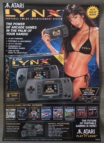 Atari lynx retro gaming - atari, a3
