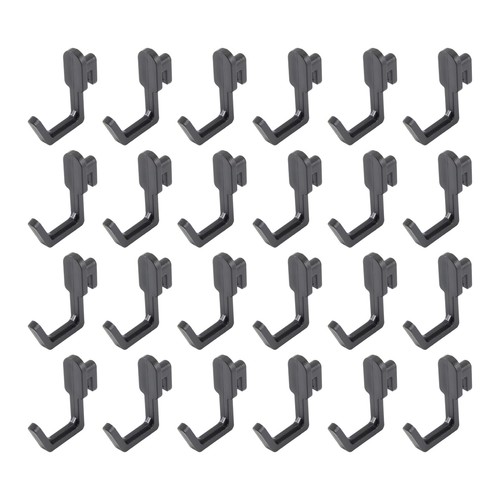 24pcs pegboard hooks shape - 24pcs, j