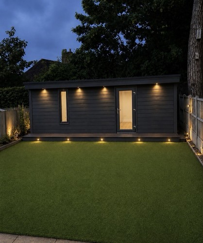 Modern insulated garden rooms