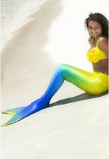 FIN FUN BALI BREEZE LIMITED EDITION MERMAID TAIL WITH SILICONE FINN