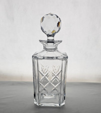 Thomas Webb Finest Crystal Romeo Square Spirit Decanter