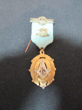 Scottish Silver & Silver Gilt Masonic Medal c.1939