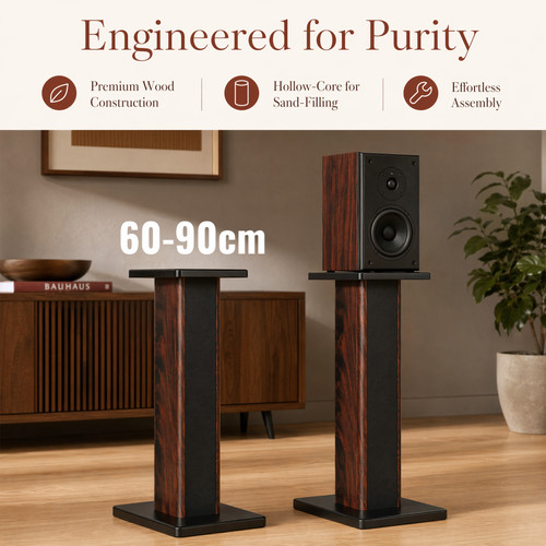 Pair 90cm wood - 60-90cm,