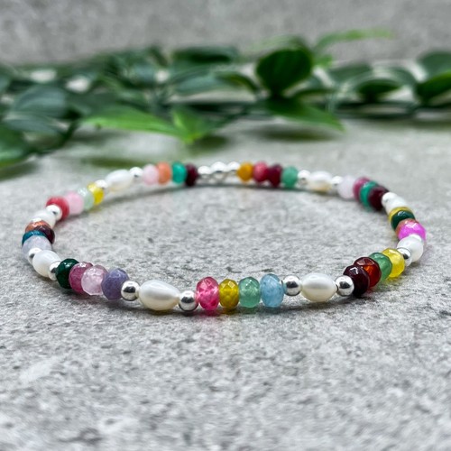 Sterling silver pearl - silver,,
