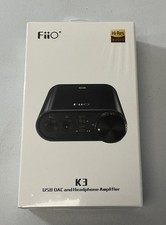 FiiO K3 USB DAC & Headphone Amplifier - High Res Audio -New -  Sealed In Box