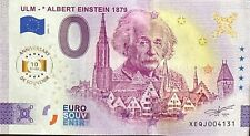 Ticket Microlight Albert Einstein 1879 Germany Anniversary 2025 Number 4141
