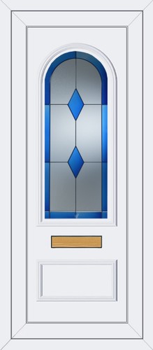 White full height - white, door