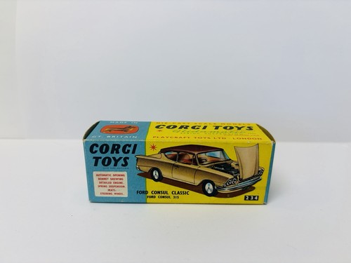 Corgi toys 234 ford - toys, consul