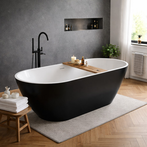 1645mm freestanding bath matt - 1645mm,
