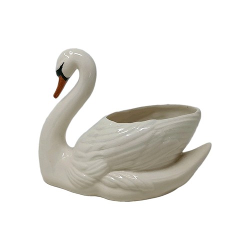 Vintage ceramic swan carlis - vintage,